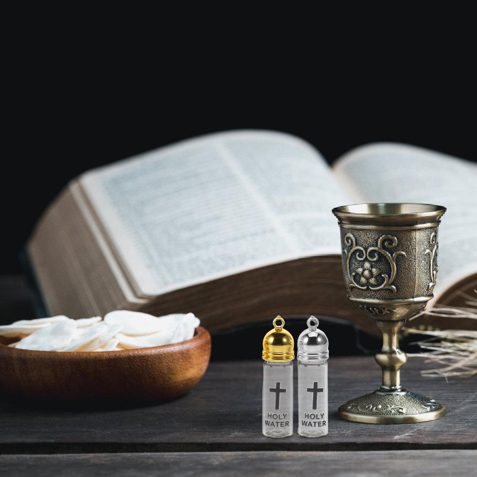 Glass Container Set - Conjunto de 4 Frascos de Água