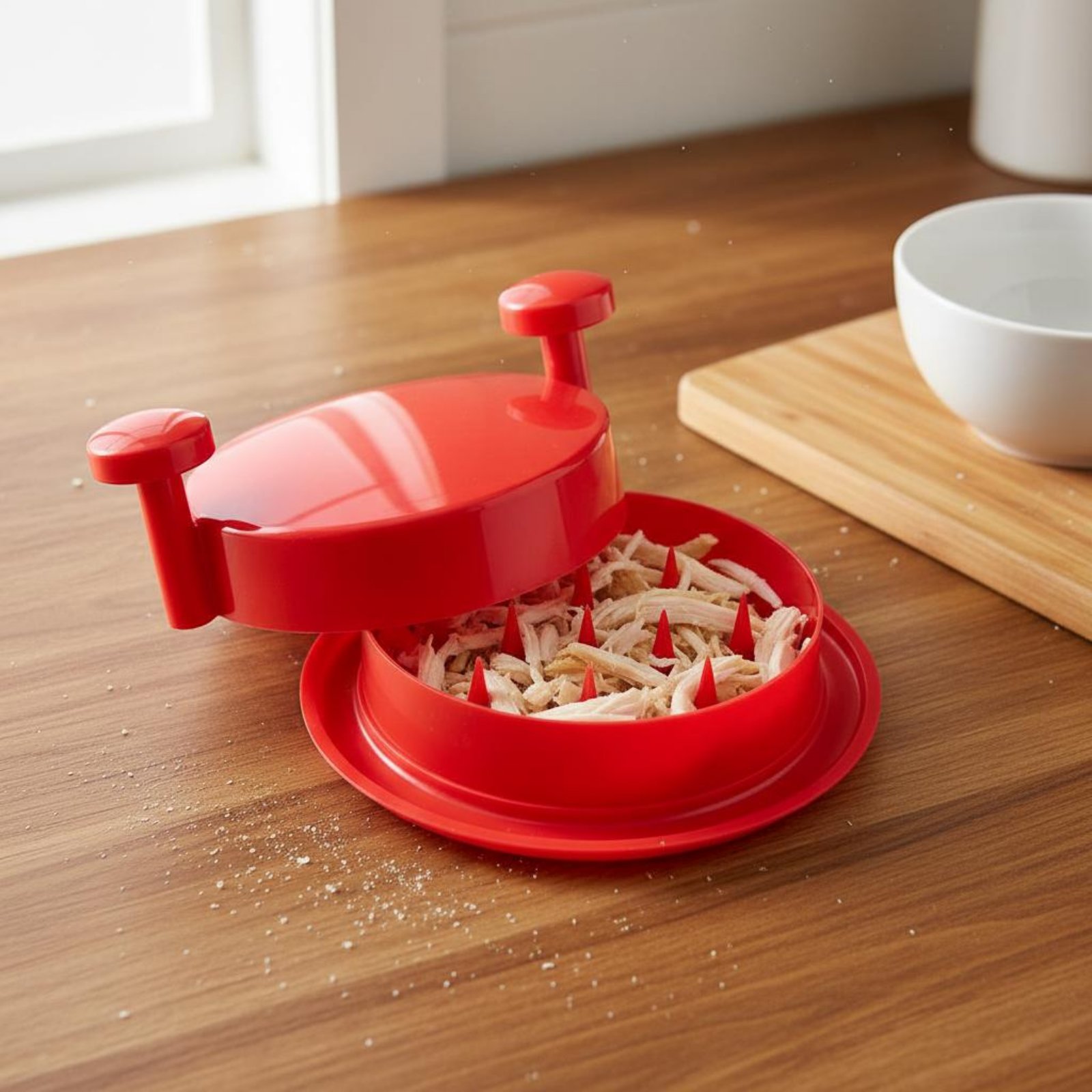 Meal Prep With Chicken - Desfiador de Peito de Frango, Ferramenta