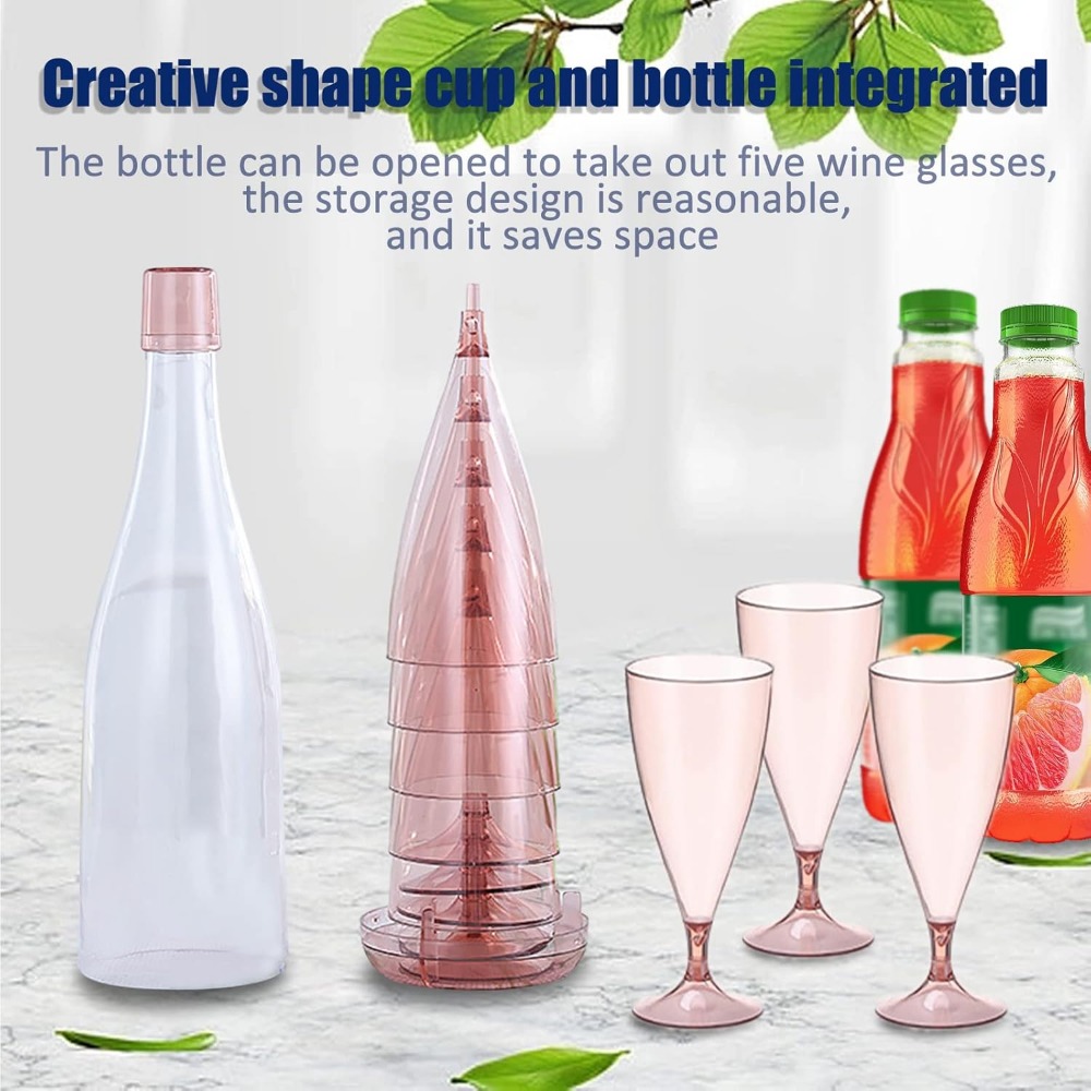 Glass Container Set - Novo Conjunto de Copos de Champanhe