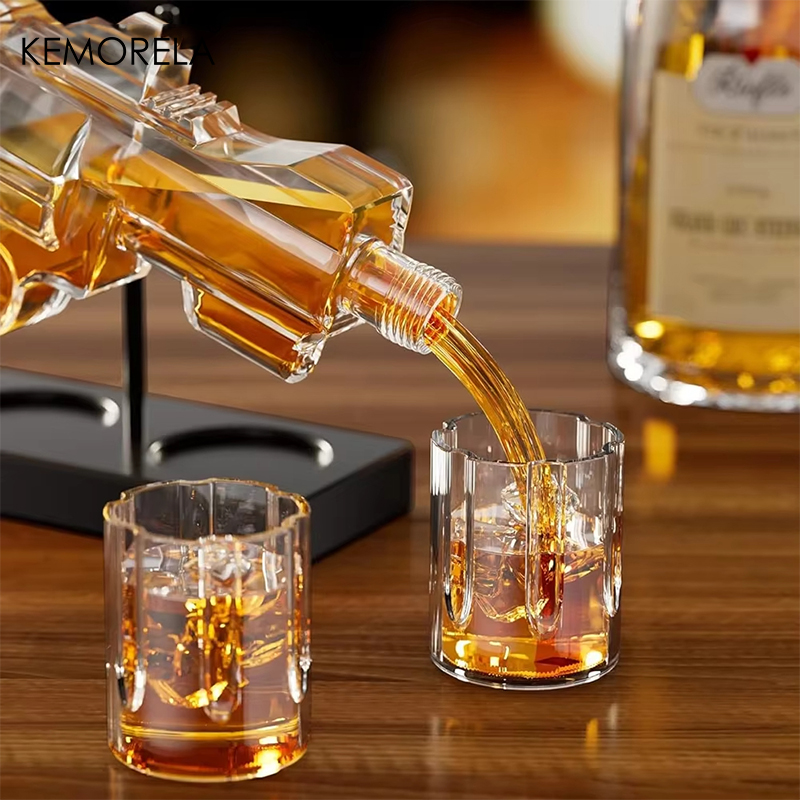 Kemorela revólver decantador d - Glass Container Set avaliação e preço