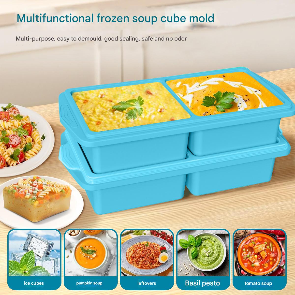 Forma Grande de Silicone para  - Meal Prep Soup avaliação e preço