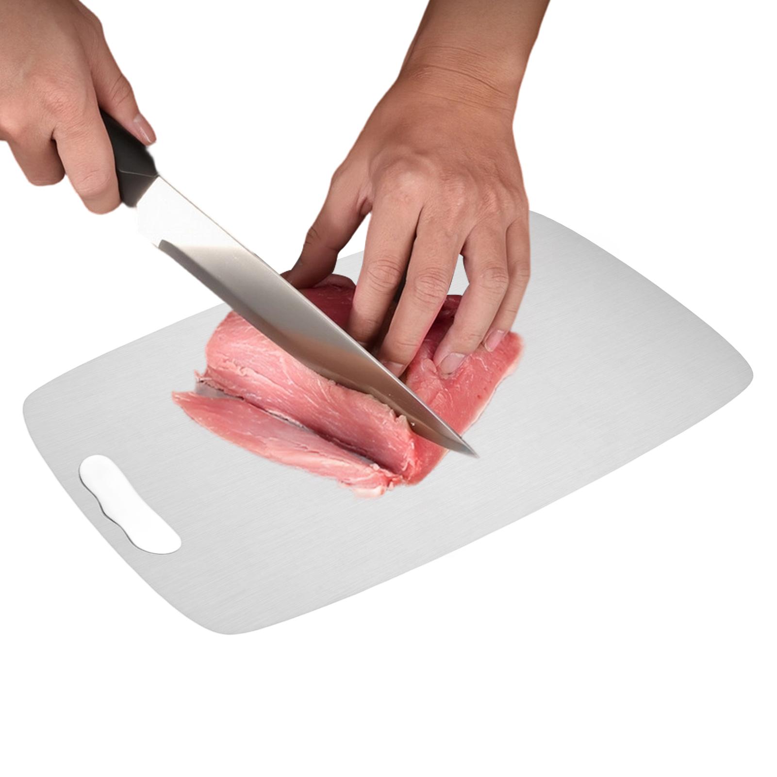 Tábua de Corte de Aço Inoxidáv - Meal Prep With Chicken avaliação e preço