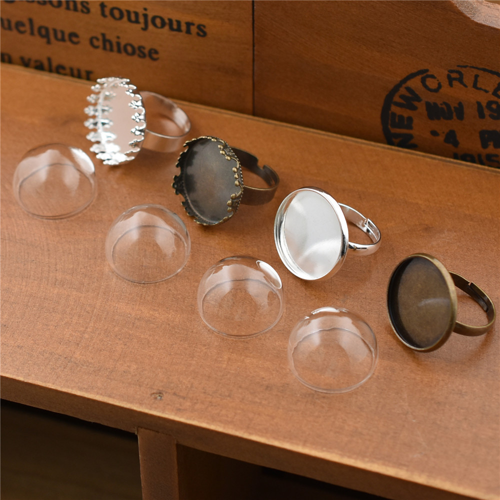 Conjunto de 5 Peças de Cúpulas - Glass Container Set avaliação e preço