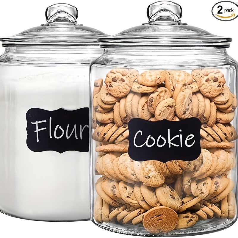 Conjunto de 2 Potes de Vidro c - Glass Container Set avaliação e preço