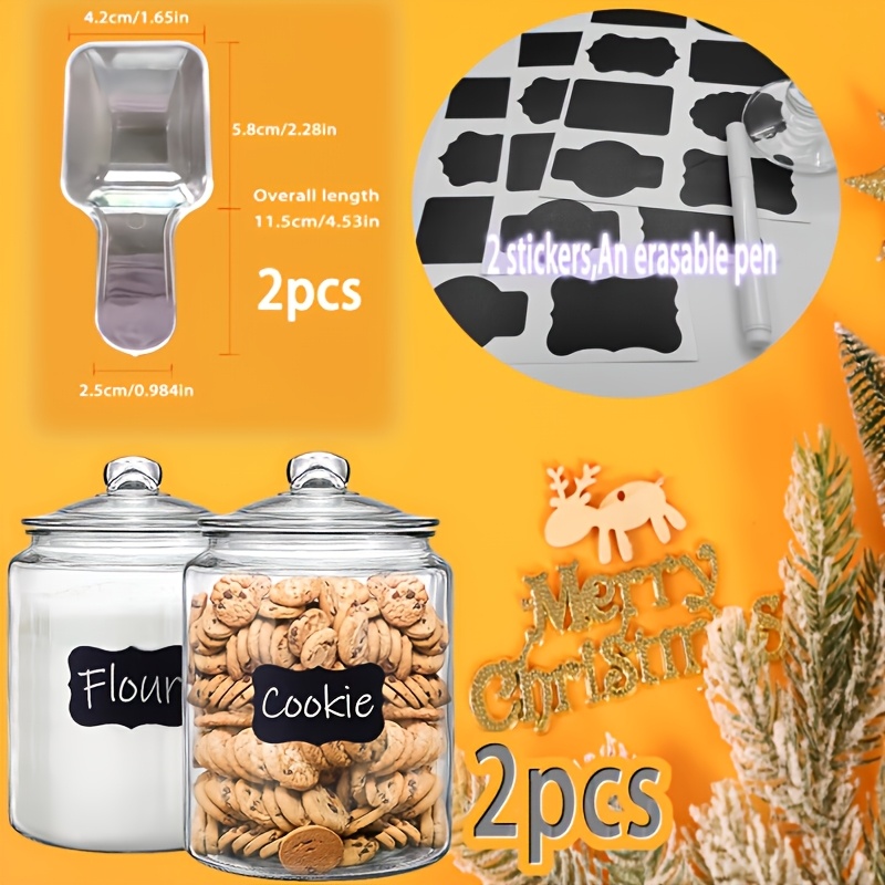 Conjunto de 2 Potes de Vidro c - Glass Container Set avaliação e preço
