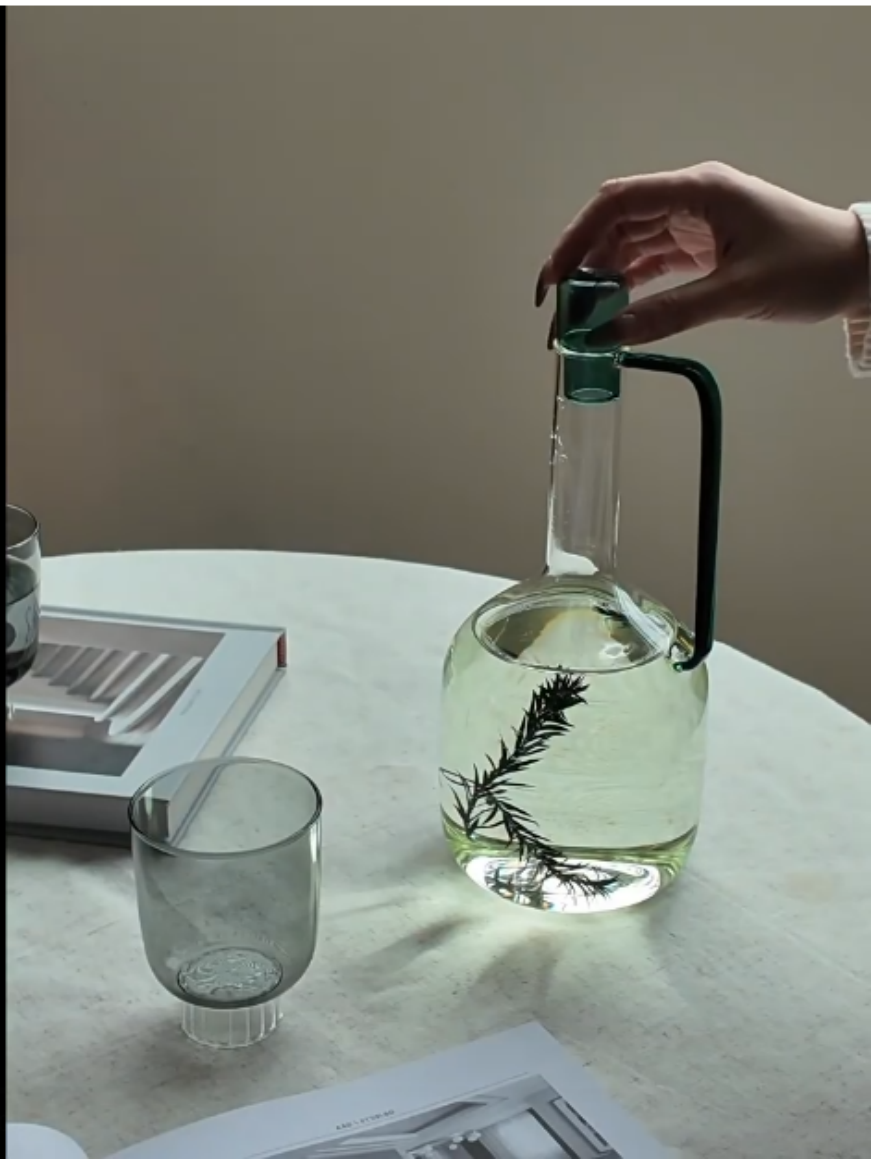 Chaleira fria de vidro resiste - Glass Container Set avaliação e preço