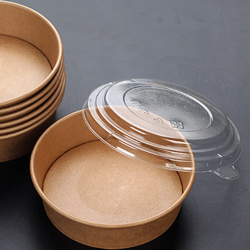 20 Tigelas de Papel Kraft Desc - Meal Prep Food avaliação e preço