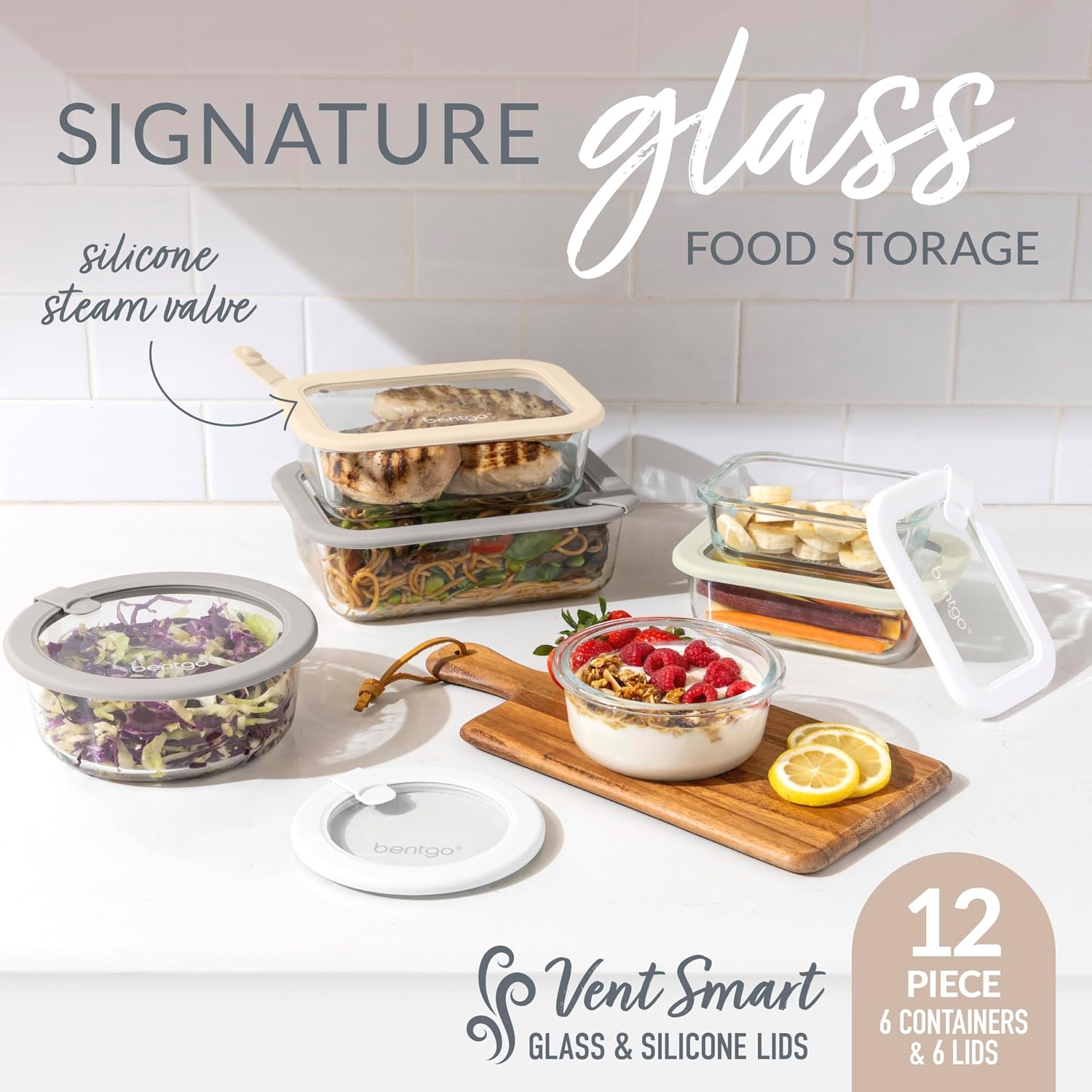 Recipientes de Armazenamento d - Glass Container Set avaliação e preço