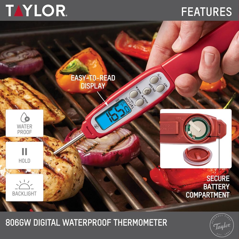 Termômetro Digital para Carne  - Meal Prep With Chicken avaliação e preço