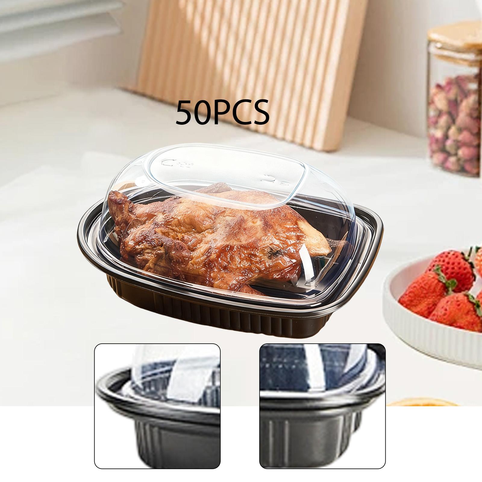 50 Peças de Recipientes para F - Meal Prep Rotisserie Chicken avaliação e preço